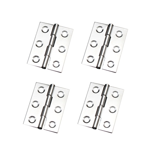 

4pcs Stainless Steel Folding Butt Hinges