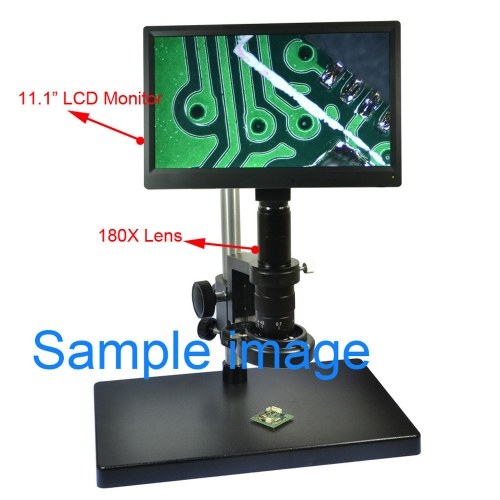 

10X-120X 180X 300X Zoom C-mounting Lens 0.7X to 4.5X Magnification 25mm Interface Diameter for CCD CMOS Industrial Video Microscope Cameras