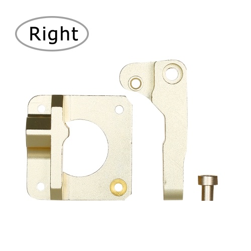 MK8 Remote Extruder 3D Printer Parts Aluminum Alloy Block Bowden Extruder 1.75mm Filament Reprap Extrusion For CR10 CR-10  Gold Right Hand