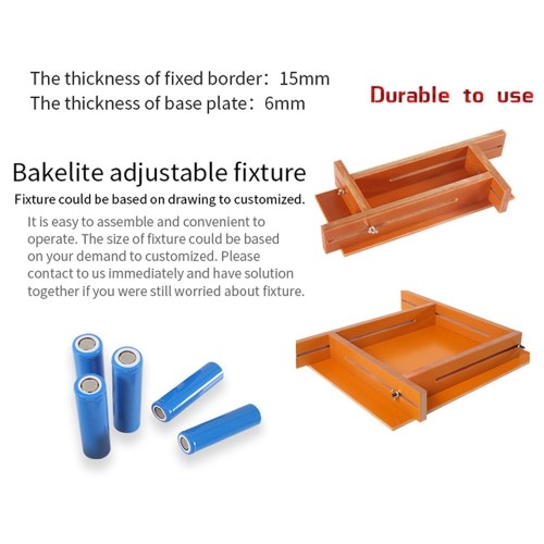 

Universal Adjustable Cell Fixture Spot Welder Welding Fixed For Power Lithium Batteries Pack