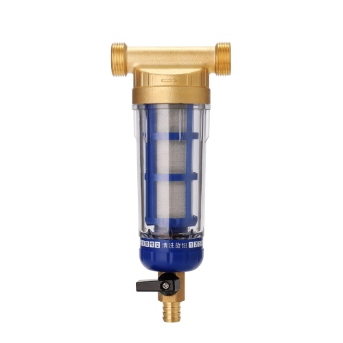 

Stainless Steel Water Filters Front Purifier Copper Lead Pre-filter Backwash Remove Rust Contaminant Sediment