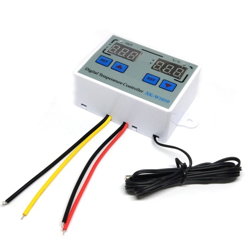 Digital Thermostat C//F Temperature Controller for incubator Relay LED 10A X2C2