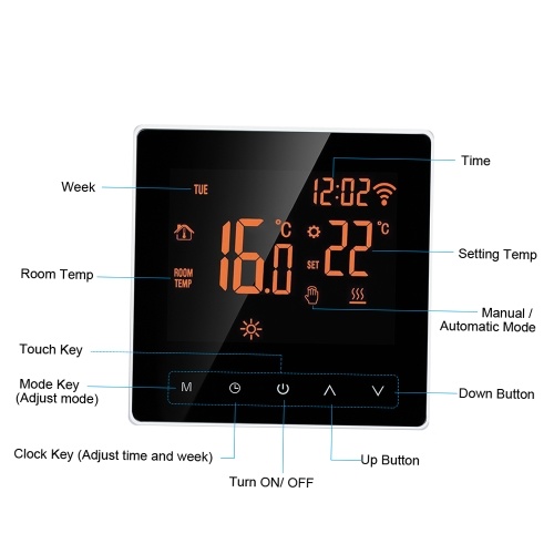 

Wi-Fi Smart Thermostat Digital Temperature Controller