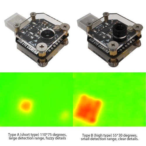 

Инфракрасный тепловизор IFD-x Red Eye Camera MLX90640 Тепловизор с разрешением 512 * 384