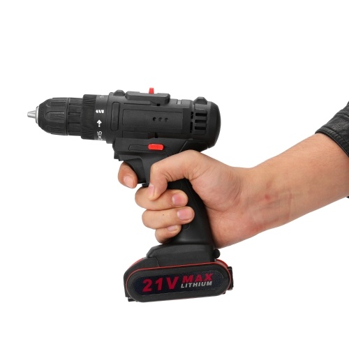 

21V Multifunctional Electric Impact Cordless Drill High-power Lithium Battery Wireless Rechargeable Hand Drills Home DIY Electric Power Tools