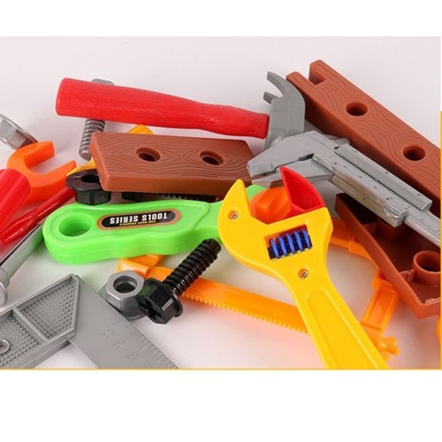 

Kids Play Tool Set Toddlers Pretend Play Tool Kit Accessories Educational Toys for Children Gift