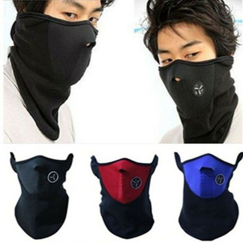 Esquí de invierno Motociclista Motociclista Neopreno Mascarilla Deporte CS Calentador de cuello Máscaras KY