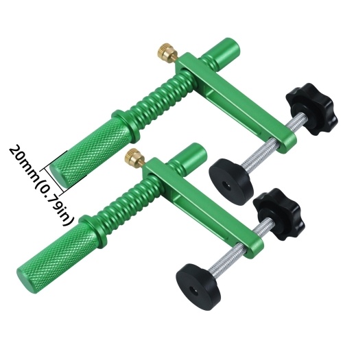 

Bench Dog Clamp Quick Hold Down Table Clamp Adjustable Desktop Quick Acting Bench Dog Clamp for Woodworking Tool Workbench Accessories 19mm (2pc)