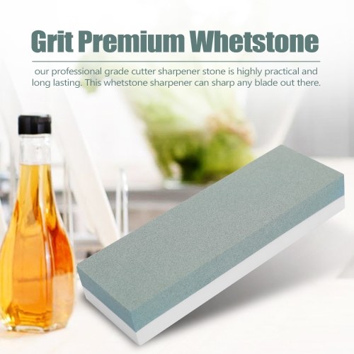 

1000/4000 Grit Premium Whetstone Cut Sharpening Stone Sharpener for All Blades Non Slip Base Cutter Sharpener