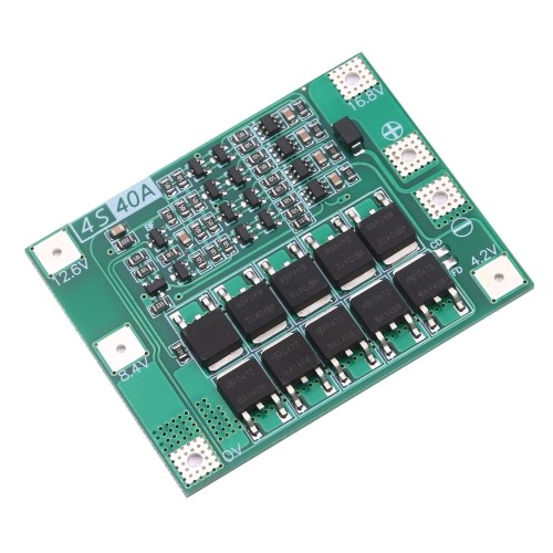 

Li-ion Lithium Battery Protection Board 11.1V 12.6V 40A Polymer Lithium PCB Cell Protection Board with Balance/Enhance Edition