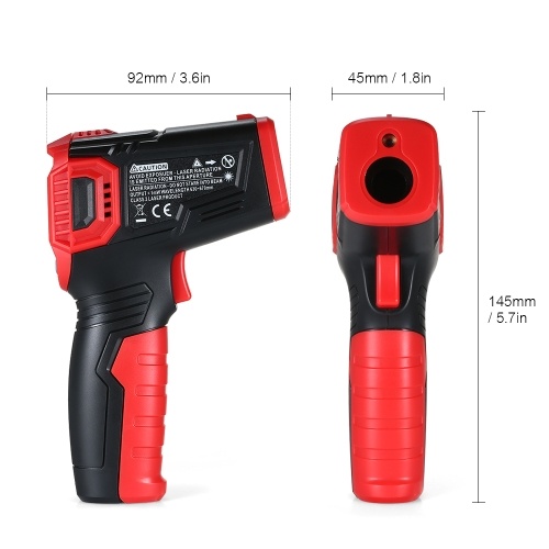 

HABOTEST Non-contact IR Infrared Thermometer Digital Handheld Temperature Tester