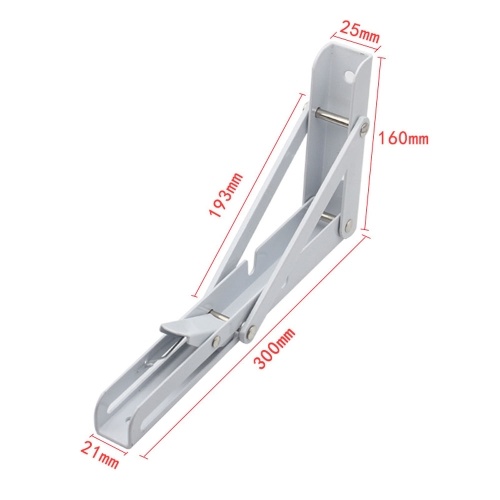 

Triangles Folding Angle Bracket Bearing Shelf Bracket Home Table Benchs Wall Mounted Support