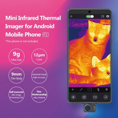 

infisense P2 Mini Infrared Thermal Imager Tiny Thermal-imaging Camera -20~170℃