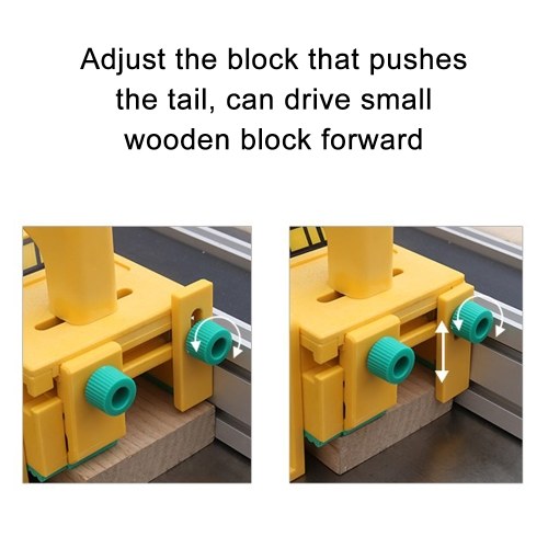 

3D Safety Push Handle Table Saws Sled for Touter Woodworking Work Protections Tools Wood Assistant Tool