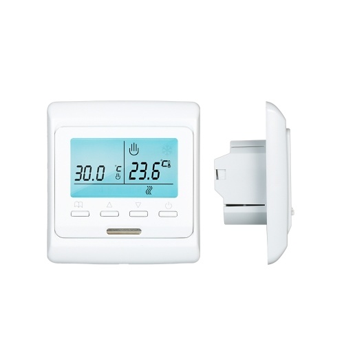 Sensor integrado de termostato inteligente programable con controlador de temperatura digital con pantalla LCD (16 A sin WiFi)