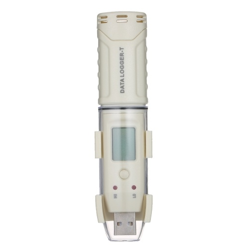 Registratore di dati di temperatura USB Registratore di dati di temperatura e umidità digitale LCD con software per PC per farmacia della catena del freddo del magazzino