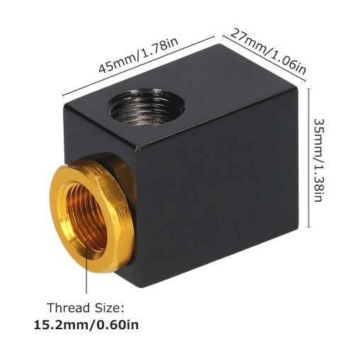 

3/8-inch Quick Exhaust Valve One Way Pneumatic Air Flow Control Valve Aluminum Alloy
