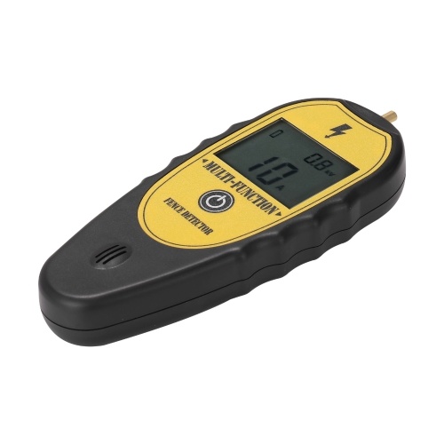 200-15000V Ranch Fence Digital Display Voltege Current Current Direction Tester Farm Electronic Fence Fault Finder Current Direction Measuring LCD Backlight Display with Storage Bag 