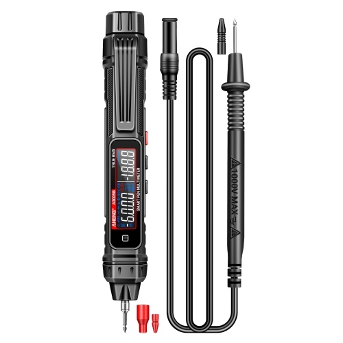 ANENG A3005A/B Digital Intelligent Professional Multimeter Sensor Pen Phase Sequence Tester AC Voltage Meter Non-Contact Voltmeter Electric Tool 