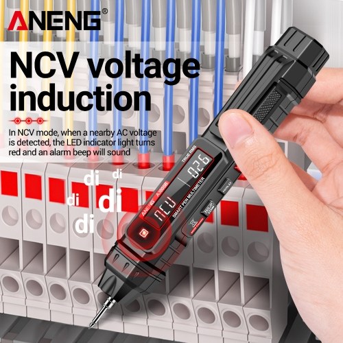 ANENG A3005A/B Digital Intelligent Professional Multimeter Sensor Pen Phase Sequence Tester AC Voltage Meter Non-Contact Voltmeter Electric Tool 