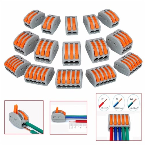 Fast Wire Connector Universal Junction Compact Wiring Connectors PCT-215 Way