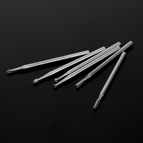 

6шт. HSS Профессиональная резьба по дереву и гравировка Режущие кромки Ротационные инструменты для сверления Набор инструментов дл