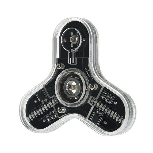 

DIY Fidget Spinner Kit с акриловым корпусом Светодиодный светильник для рук Finger Spinner Высокоскоростная ротационная игрушка для фокусировки на СДВГ Беспокойство Аутизм Взрослые Дети Anti Stress