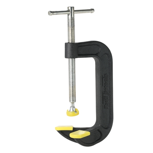 Inch Heavy Duty Adjustable C-Clamp Malleable Double Head G-Clamp Desktop Mount Holder for Woodworking
