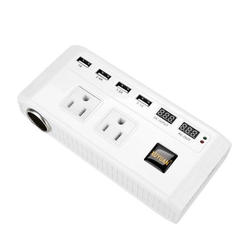

200W 4.8A Portable Light Volume and Reasonable Design Power Inverter 12V to 110V