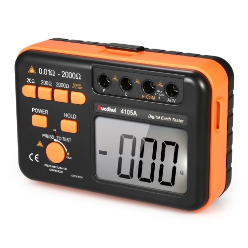 RuoShui Digital Earth Resistance Tester