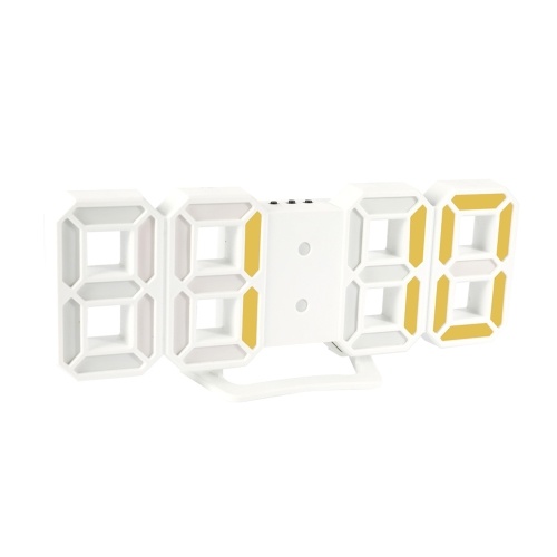

3D LED Digital Clock with Night Mode Adjust the Brightness