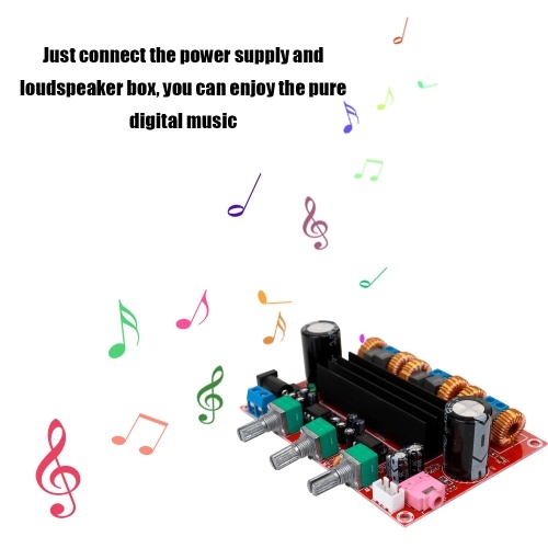 

TPA3116D2 2*50W+100W 4.2 Channel Digital Subwoofer Power Amplifier Board