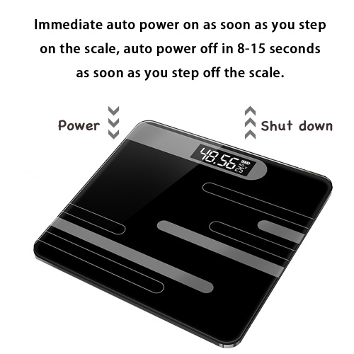 

High Precision Weight Scale Body Scales With Temperature Display