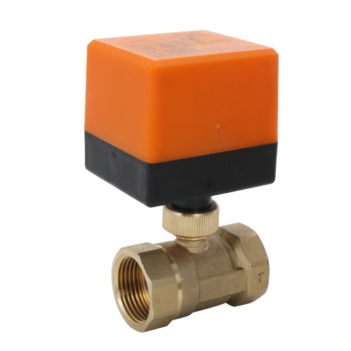 

Motorized Ball Valve DC24V 2 Way 3-Wire Electric Control Brass Thread Stable Air-conditioning Water System Controller