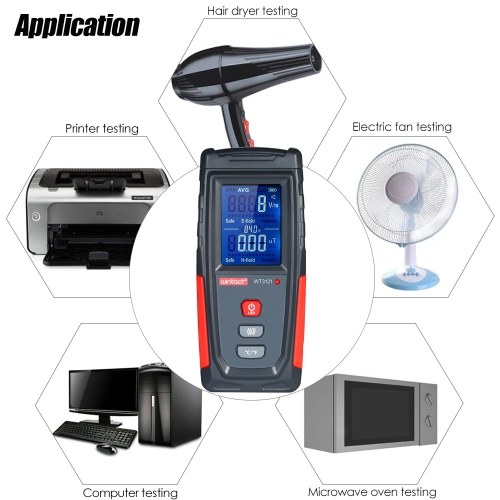 wintact High Precision Handheld Electromagnetic Field Radiation Detector