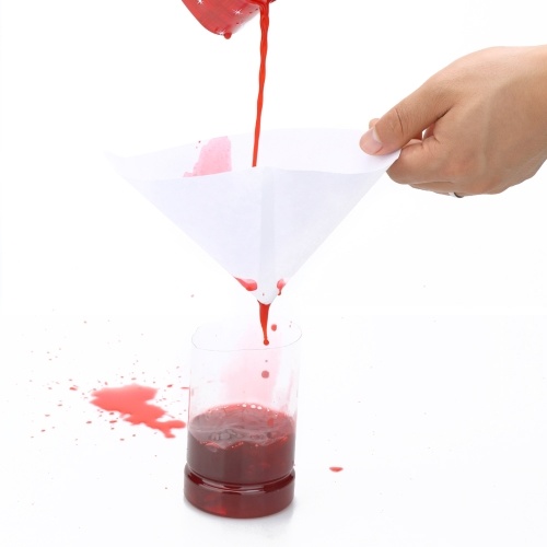 

Paint Coating Filter Paper Screen Net Filter Cone Strainer with Silicone Funnel