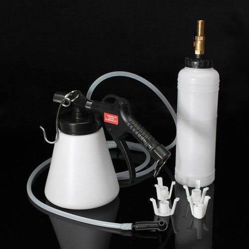 

Pneumatic Brake Fluid Bleeder Kit 90-120 PSI Working Pressure Comprehensive 2 PCS Set Automotive Brake System Bleeding Tools