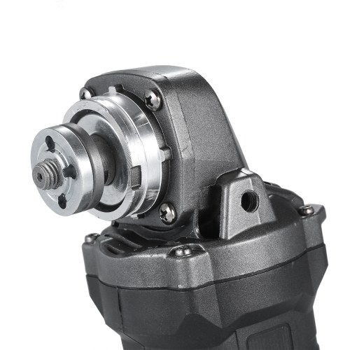 

21V Brushless Angle Grinder Tool 100mm Variable Speed 4.0Ah Lithium-Ion Electric Cordless Grinding Machine Metal Cutter with Side Handle Two Battery EU Plug