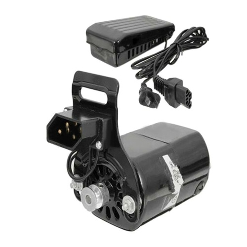 

220V 180W 0.9A Black Domestic Household Sewing Machine Motor With Controller