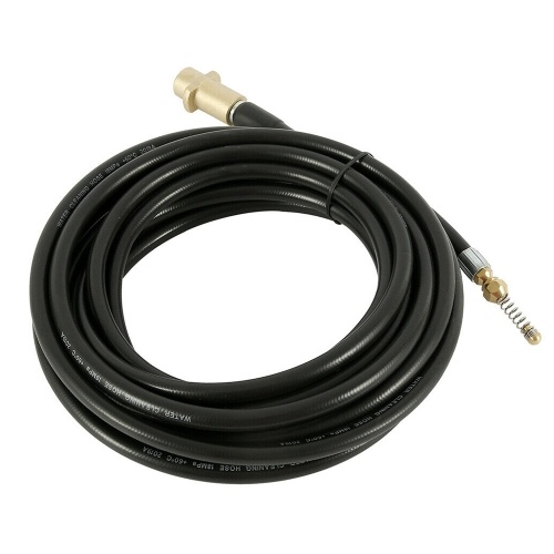 Pressure Washer Sewer Drain Cleaning Hose Tube Cleaner Compatible with Karcher K Series 15M
Pressure Washer Sewer Drain Cleaning Hose Tube Cleaner Compatible with Karcher K Series 15M
