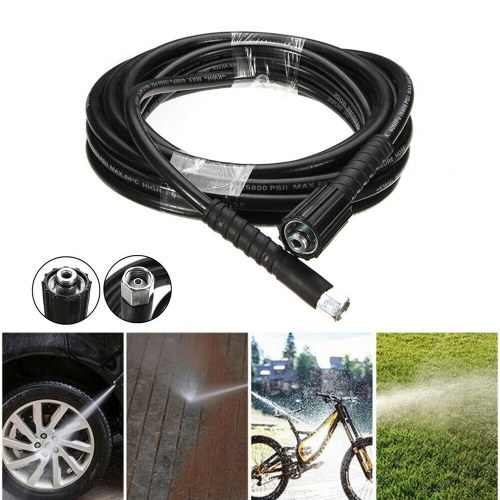 5800PSI High Pressure M14 X M22 Jet Washer Hose Tube Compatible with Karcher K2 K3 15M