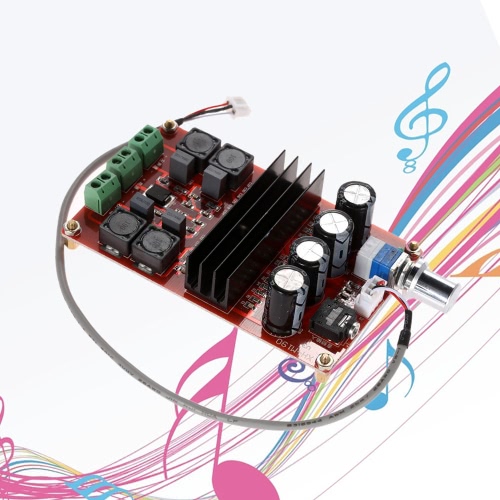 

2*100W TPA3116 D2 Dual Channel Digital Audio Power Amplifier Board DC12V-24V for Arduino