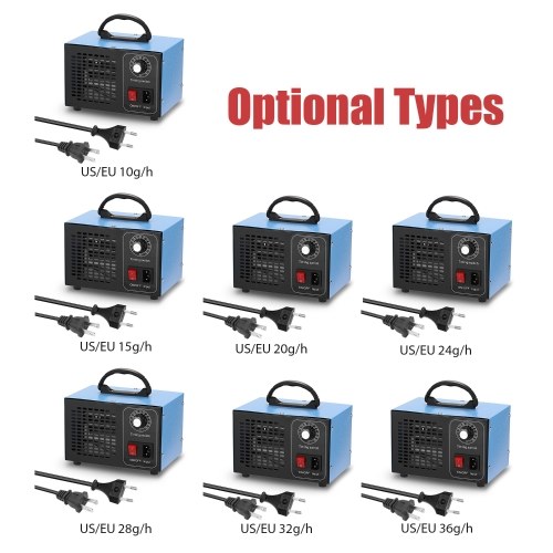 

Portable Ozone Machine Generator Air Filter Purifier