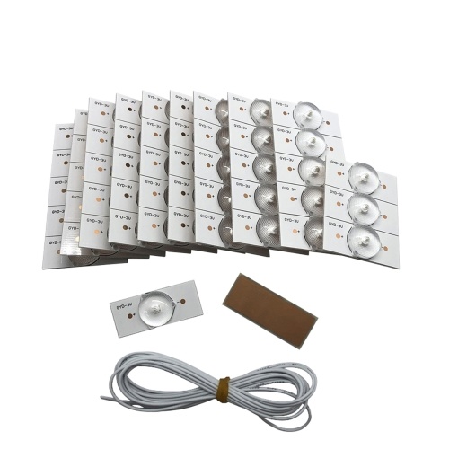 20PCS 3V SMD Lamp Beads with Optical Lens Fliter for 32-65 LED TV Repair Led Light Strip Parts Accessories
