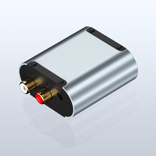 

Digital to Analog Audio Converter Fiber Coaxial to Simulator with 3.5mm Audio Hole High Definition Decoder Adapter