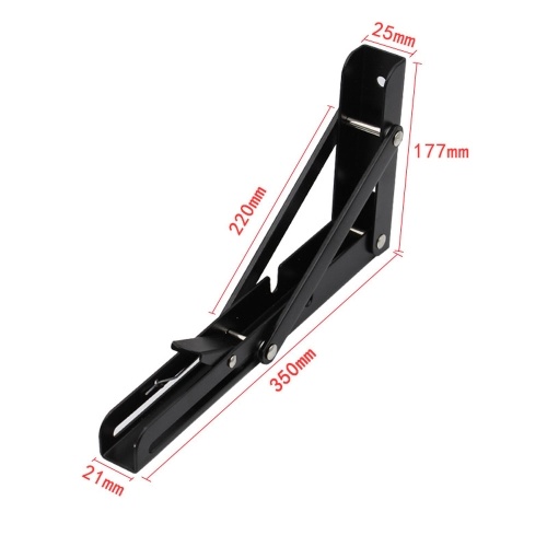 

Triangles Folding Angle Bracket Bearing Shelf Bracket Home Table Benchs Wall Mounted Support