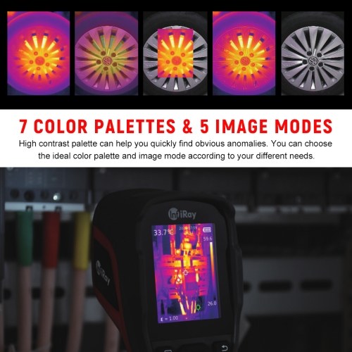 

-20℃~+550℃ Handheld IR Infrared Thermal Imager 2.8-inch Color Screen Infrared Thermometer