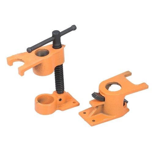 

Heavy Duty Pipe Clamp Woodworking Pipe Clamps Set Black Pipe Clamp for Wood Working Metalworking DIY Projects Fixture 1/2-inch, 3/4-inch, 1-inch