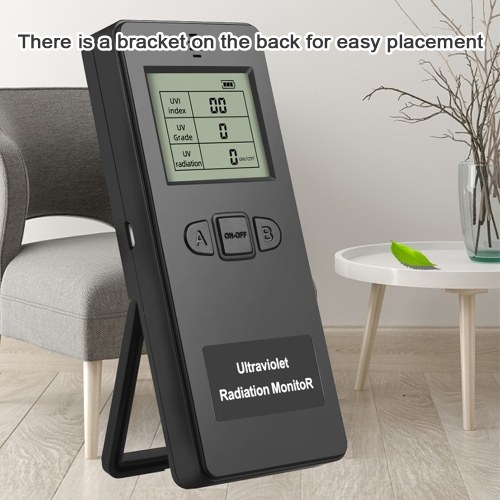 Portable Digital Ultraviolet Radiation Detector Ultraviolet  UVI Meter Radiometer Tester Protective Equipment Testing 