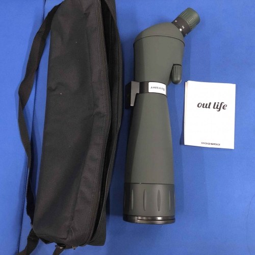 

Hancaner 25-75X Zoom Ratio Adjustable Multifunction Professional Astronomical Spotting Scope Outdoor High Magnification Refractive Scenery Watching Device